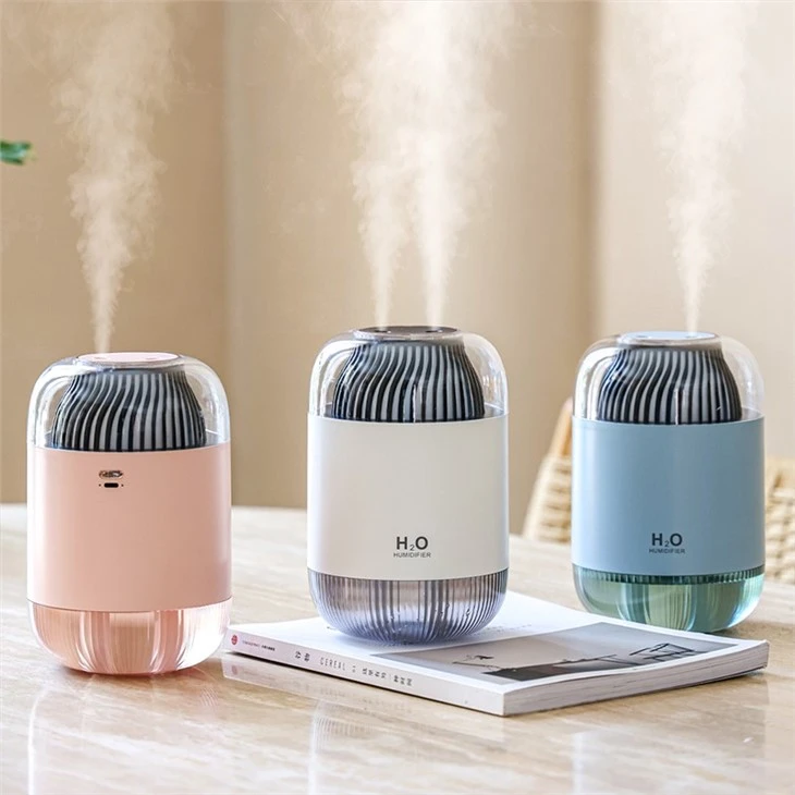 Dual cool mist humidifier